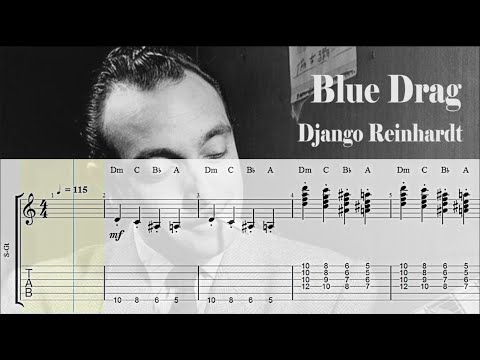 Blue Drag - Django Reinhardt | Gypsy Guitar Tab