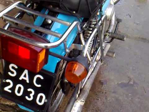 Romet minsk 125 - odpalanie !