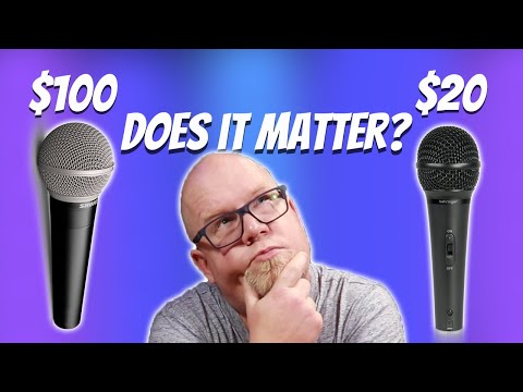 Behringer XM1800s vs Shure SM58