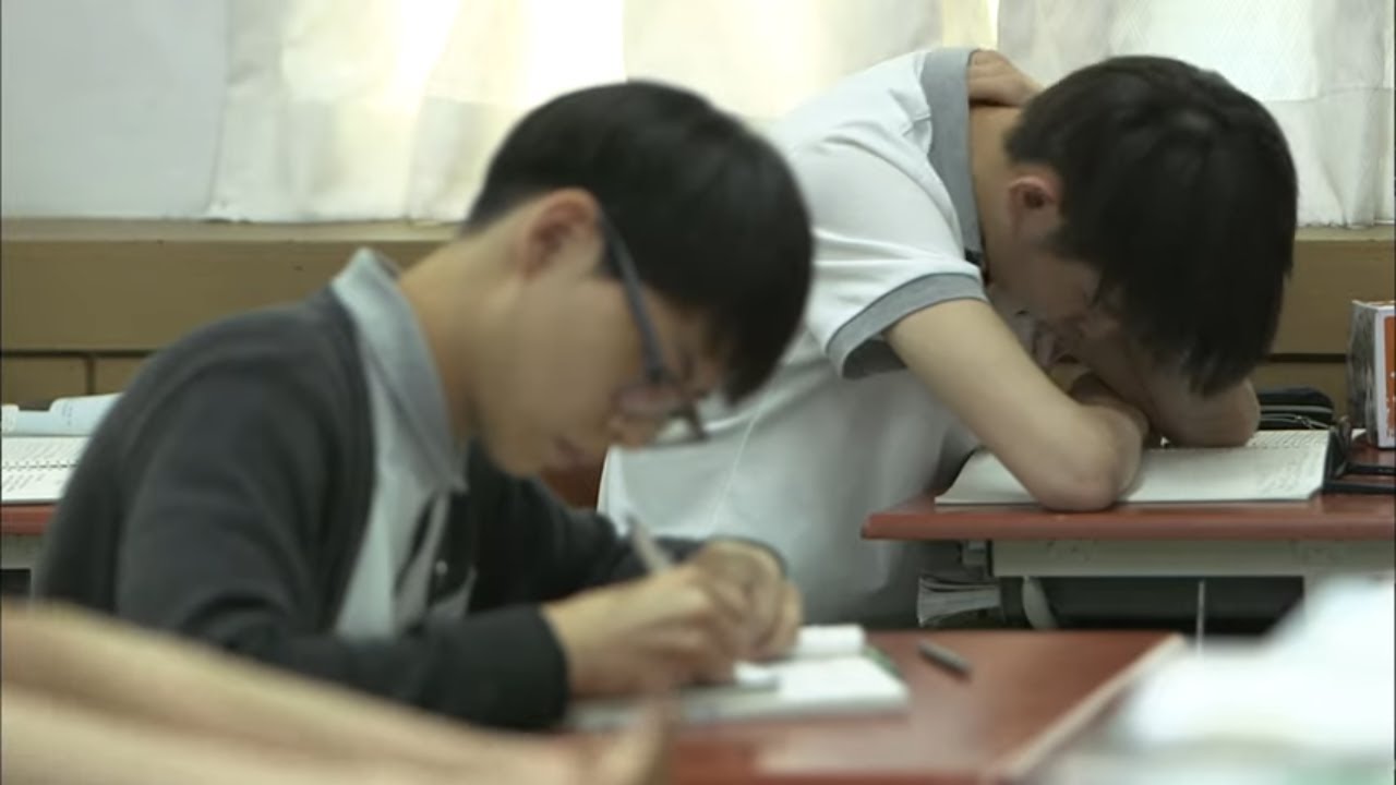La journée infernale d'un lycéen en Corée