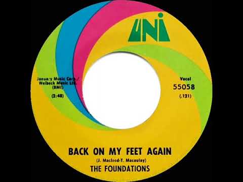 1968 HITS ARCHIVE: Back On My Feet Again - Foundations (mono 45)
