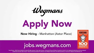Wegmans-Now Hiring!