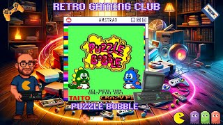 Puzzle Bobble | Amstrad CPC | Classic Bubble-Popping Puzzle Fun! 🔵🟢| Review & Gameplay
