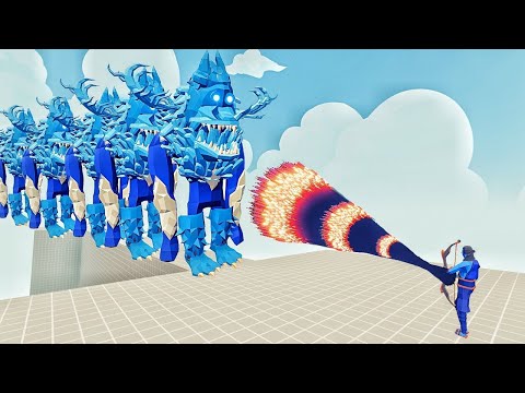 50x GIANT YETI vs EVERY GOD - Totally Accurate Battle Simulator TABS