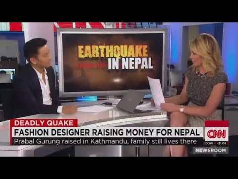Fashion designer Prabal Gurung raising money for Nepal