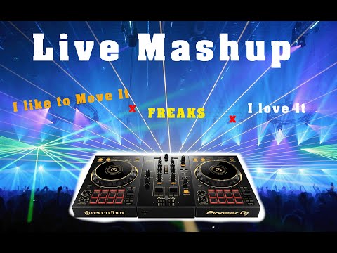 Mi Gente x Freaks x I Like To Move It x Heads Will Roll x Ferrari Mashup live performance on DDJ-400