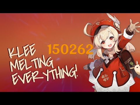 C0 triple crowned Klee melting EVERYTHING at Never-Ending event! (no food buffs)