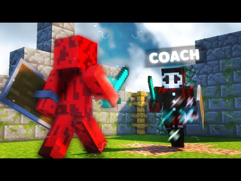 Marvion - I Hired a Minecraft PvP Coach And Then Defeated Him...