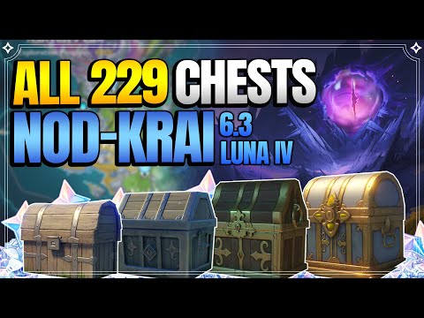 ALL Chest Locations in Nod-Krai 6.3 Luna 4 | In Depth Follow Along |【Genshin Impact】