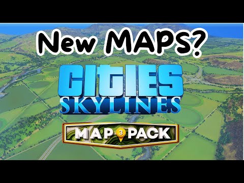 NEW MAPS in Cities: Skylines! Map pack 3 by Teddy Radko