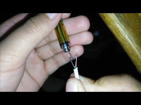 Part of a video titled *EASY*how to vape without a battery/ pen/boxmod - YouTube