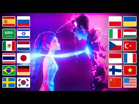 Jinu "I give you my soul" in 34 different languages (KPop Demon Hunters)