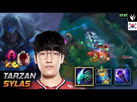 Tarzan Sylas Jungle Build Night Harvester Dark Harvest - LOL KR Challenger Patch 13.10