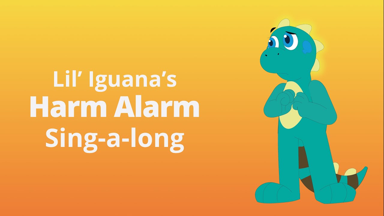 Lil' Iguana's - Harm Alarm (Sing-a-Long Version)