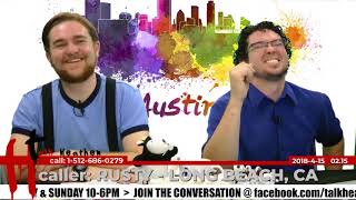 English Teacher on Transgender Labels | Rusty - Long Beach, CA | Talk Heathen 02.15