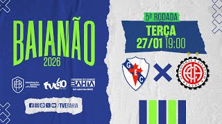 GALÍCIA 1 X 0 ATLÉTICO | PARTIDA COMPLETA | #BaianãoNaTVE - 27/01/2026