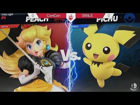 Stevens Ultimate #5 - ConCon (Peach, Bayonetta) vs SMiLE (Pichu) - Winners Finals