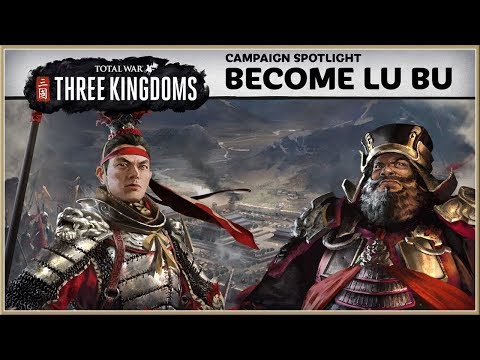 TOTAL WAR : Three Kingdoms - NEW How To Play As Lu Bu Tutorial Trailer 2019 (HD)