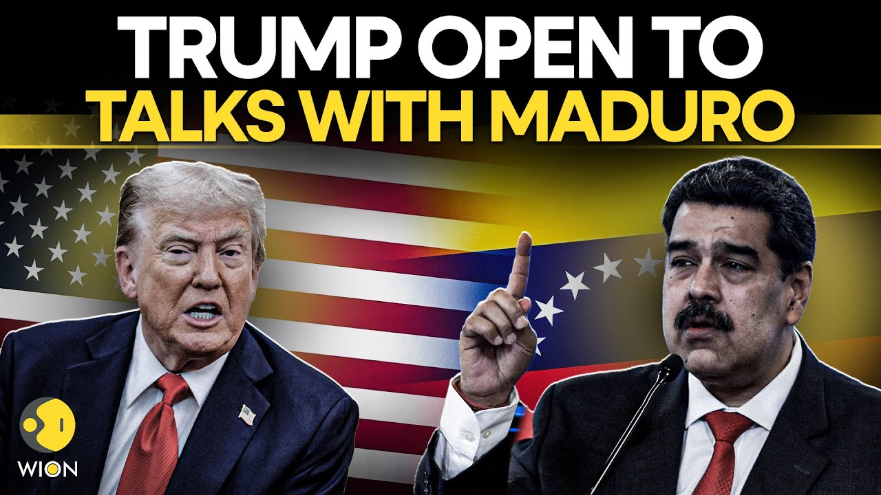 U.S.-Venezuela: Trump May Talk with Maduro Amid Tensions | WION Originals