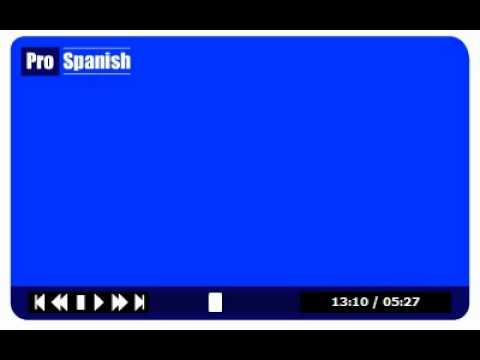 Learn Spanish Level 1 Lesson 3
