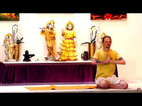 Yogastunde Mittelstufe Yoga Vidya Grundreihe: "Umkehrstellungen" mit Mahindra 16:15 Uhr 29.06.2020