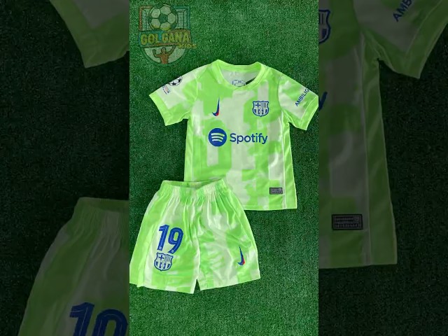 Vídeo relacionado con FC Barcelona Primera Equipación Niños Temporada 24/25 Conjunto, Camisa, Unisex niños, Blaugrana, 6 años