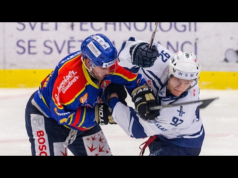 52. kolo WSM Ligy: Rytíři Kladno - ČEZ Motor České Budějovice 4:1