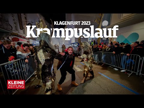 Krampus run in Klagenfurt