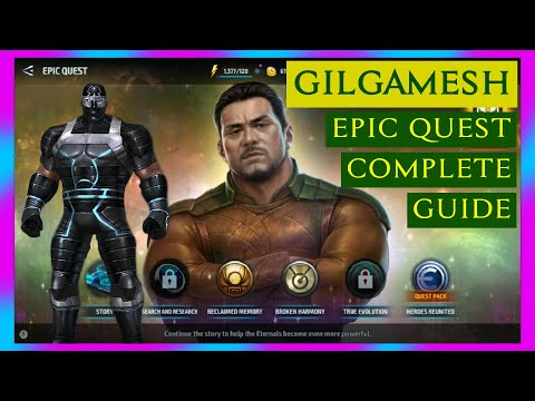 GILGAMESH FULL EPIC QUEST GUIDE - Marvel Future Fight
