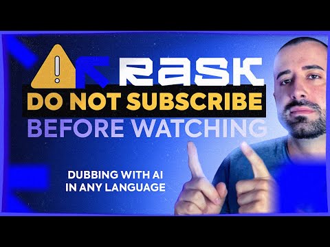 Rask AI Tutorial FREE Translate u0026 Dub Videos in Minutes 2025