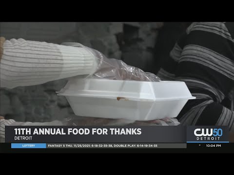 11th Annual Food For Thanks Event Feeds Over 100 People