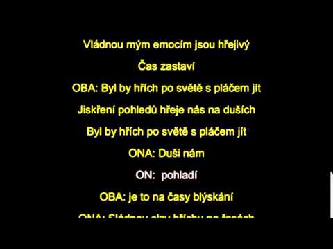 Byl by hřích - polo-karaoke/instrumental