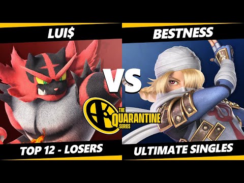 Quarantine Random Major Top 12 Losers - Armada | BestNess Vs. Lui$ - SSBU Singles