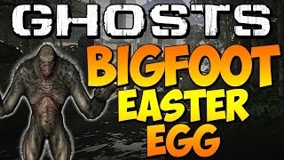 COD Ghosts - "SECRET BIGFOOT EASTER EGG" on PRISON BREAK (Call of Duty) | Chaos