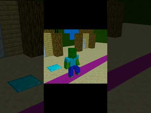 NETHER_rules - when enderman and zombie again play squid games _ minecraft animation #shorts #squidgame #minecraft