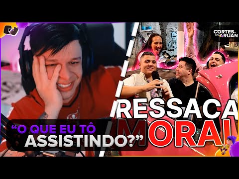 ARUAN REAGE: RESSACA MORAL: MUCA MURIÇOCA 😂 (PAULINHO O LOKO e GABRIEL BARTZ) - Cortes do Aruan