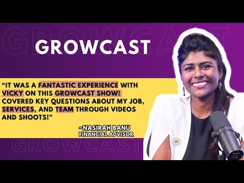 Client testimonial from Nasirah Banu, Financial Advisor