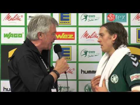 Interview nach dem Spiel gegen TSV Bayer Dormagen