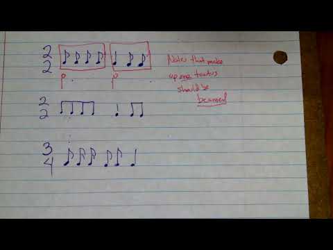 Beaming in Simple Meters