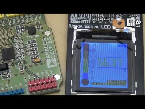 ADuCino: cyfrowy termometr na mikrokontrolerze ADuCM360 (Cortex-M3, Analog Devices)
