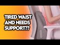 MOMODA Smart Massage Office AI Sensing Lumbar Pillow Tired Waist And Needs Support