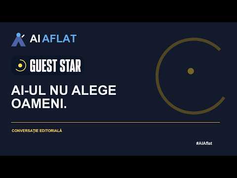 AI AFLAT | Mădălina Uceanu: de ce nu lasă AI-ul să aleagă oamenii