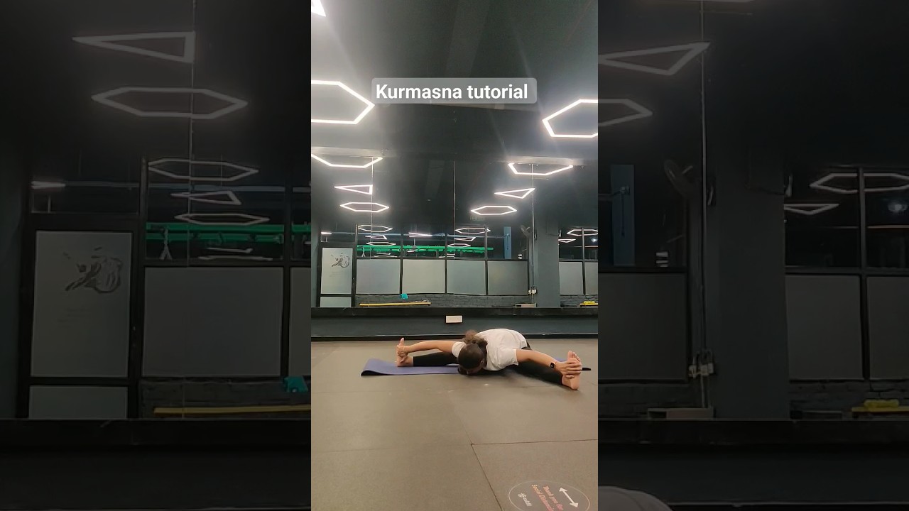 kurmasana tutorial. #tortoisepose #trending #yogatutorial #yogateacher