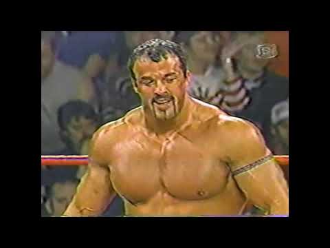 Buff Bagwell vs Total Package Lex Luger WCW Wrestling