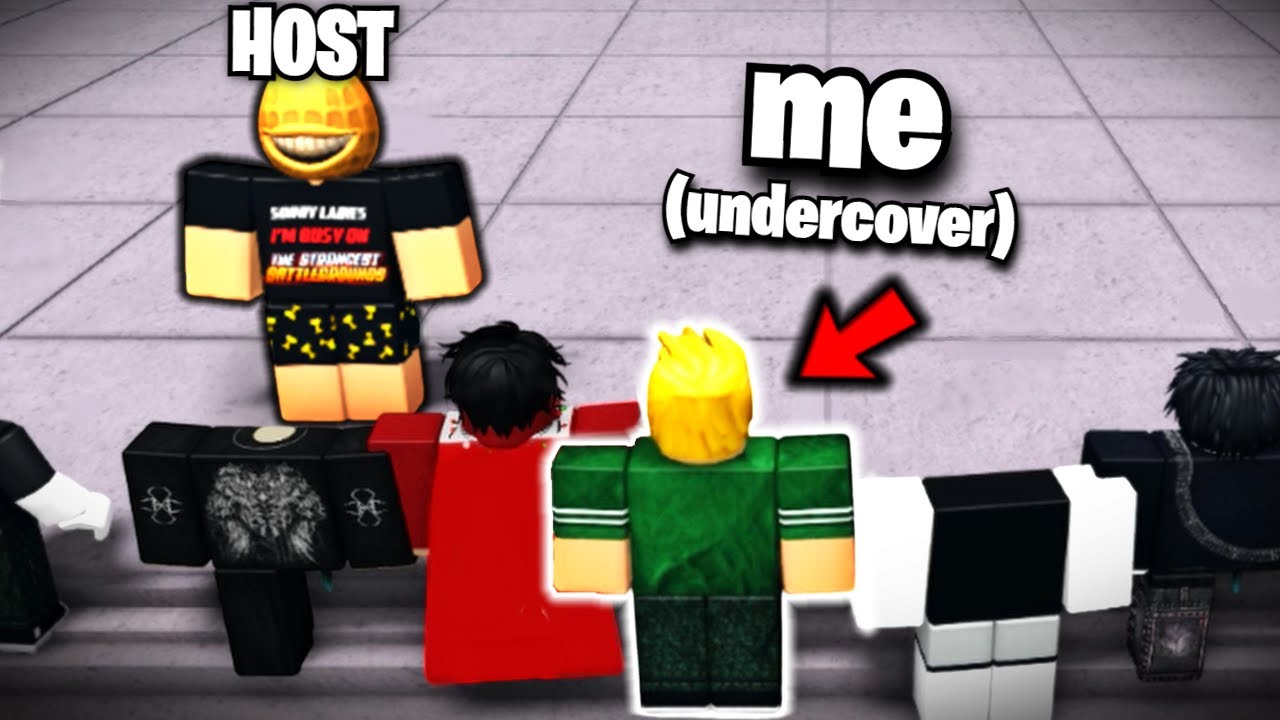 Going Undercover In a $100,000 Robux Tournament In The Strongest Battlegrounds..