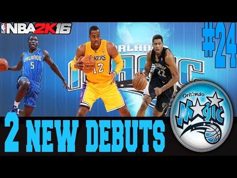 NBA 2K16 ORLANDO MAGIC MY GM MODE EP.24 - DWIGHT HOWARD AND RUDY GAY DEBUT!!!