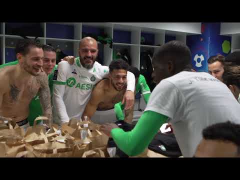 Bordeaux 1-2 ASSE : la joie dans le vestiaire