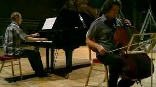 Webern A.: Drei Kleine Stucke op.11; Oleg Bugaev cello, Anton Borodin piano