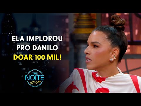 Mariana Rios votes incorrectly in a fashion contest and regrets it on stage | The Noite (11/26/24)