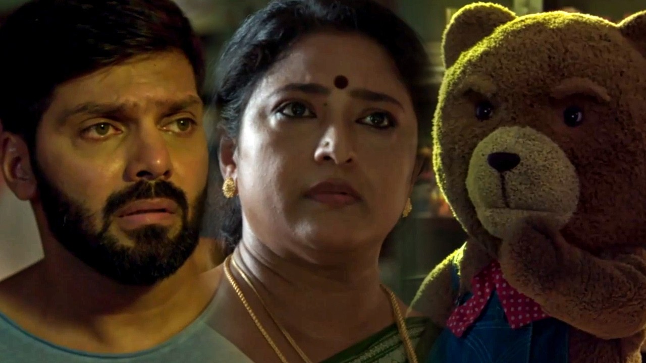 टेडी की हरकत से आर्या की माँ चौक गयी | Teddy फिल्म का सीन | Arya